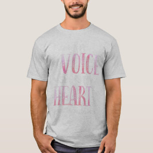 Autisme Awareness Apparel Ik ben zijn stem Hij is T-shirt