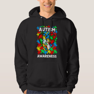 Autisme Awareness Autism Acceptation Autism Love A Hoodie