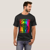 Autisme Awareness Autism Elephant Support Autism T-shirt (Voorkant volledig)