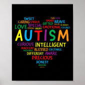 Autisme Awareness Autism Heart Autisme Poster (Voorkant)