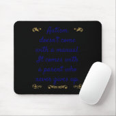 Autisme Awareness Autism heeft geen handleiding Muismat (Met muis)