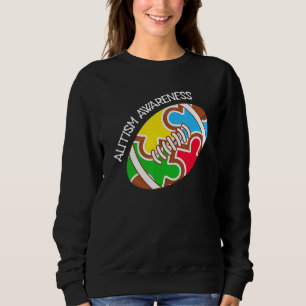 Autisme Awareness Autism Support Mannen Women Foot Trui