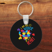 Autisme Awareness Autism Support Mannen Women Sleutelhanger (Voorkant)