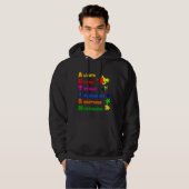 Autisme Awareness Autisme Acronym Puzzle Piece Sup Hoodie (Voorkant volledig)