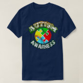 Autisme Awareness Autisme Awareness Puzzle T-shirt (Design voorkant)