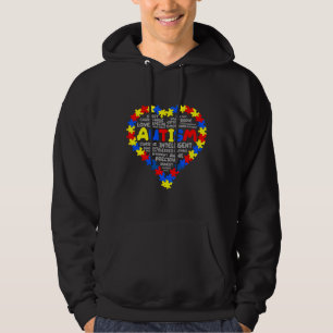 Autisme Awareness Autisme Heart Hoodie