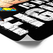 Autisme Awareness Autisme Mam Pap Zijn gevecht is Poster (Hoek)