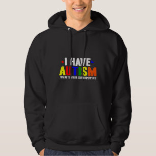 Autisme Awareness Autistic Hoodie