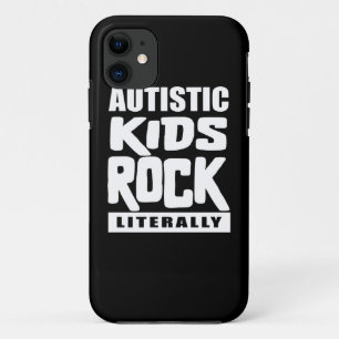 Autisme Awareness Autistic Kinder Rock letterlijk Case-Mate iPhone Case