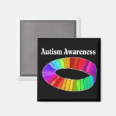 Autisme Awareness Band Magneet (Voorkant / Achterkant)