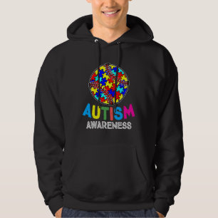 Autisme Awareness Baseball Hoodie