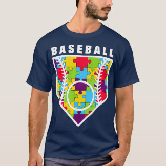 Autisme Awareness Baseball T-shirt