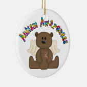 Autisme Awareness Beer Keramisch Ornament (Rechts)
