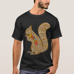 Autisme Awareness Big Brother Squirrel T-shirt