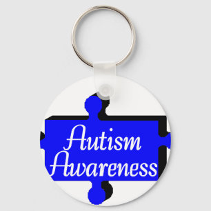Autisme Awareness (Blue PP) Sleutelhanger