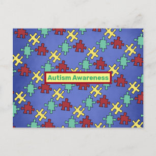 Autisme Awareness Briefkaart