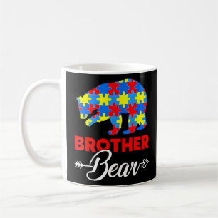Autisme Awareness Brother Beer Support Autistic Ma Koffiemok