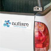 Autisme Awareness Bumpersticker (B1) (Op Truck)
