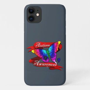 Autisme Awareness Butterfly Case-Mate iPhone Case