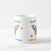 Autisme Awareness Butterfly Koffiemok (Center)