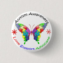 Autisme Awareness Butterfly