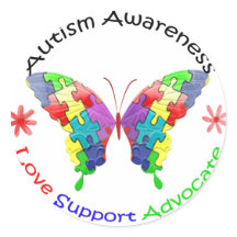 Autisme Awareness Butterfly
