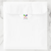 Autisme Awareness Butterfly Ster Sticker (Tas)