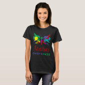 Autisme Awareness Butterfly T-shirt (Voorkant volledig)