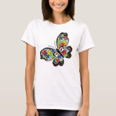 Autisme Awareness Butterfly T-shirt (Voorkant)
