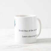 Autisme Awareness Caged Bird Mok (Voorkant rechts)