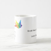 Autisme Awareness Caged Bird Mok (Center)