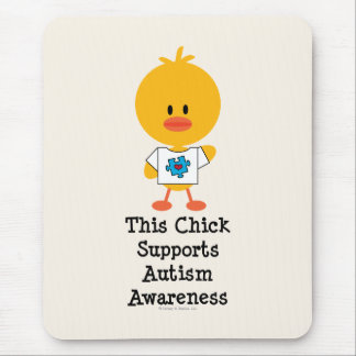 Autisme Awareness Chick Mousepad Muismat