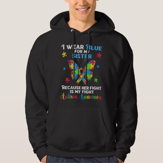 Autisme Awareness Clothing for Men, Women & Kinder Hoodie (Voorkant)