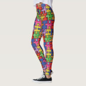 Autisme Awareness Custom Leggings (Links)