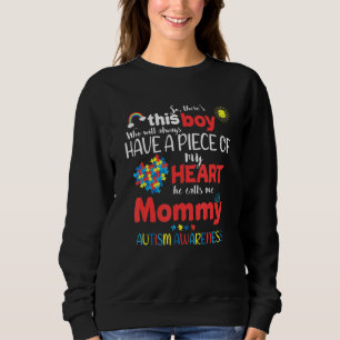 Autisme Awareness Day Autistic Boy Autisme mammie Trui