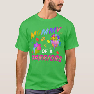 Autisme Awareness Day Mammie Warriors T-shirt