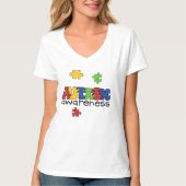 Autisme Awareness Design T-shirt (Voorkant)