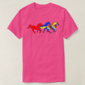 Autisme Awareness Difference Horse Lover T-shirt (Design voorkant)