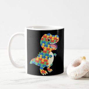 Autisme Awareness Dinosaurs Koffiemok