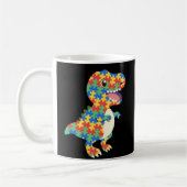 Autisme Awareness Dinosaurs Koffiemok (Links)