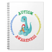Autisme Awareness Dinosaurs Notitieboek (Voorkant)