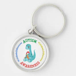 Autisme Awareness Dinosaurs Sleutelhanger