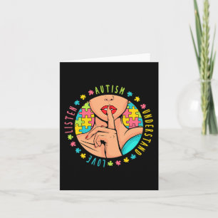Autisme Awareness Disabilities Maand 2 Kaart
