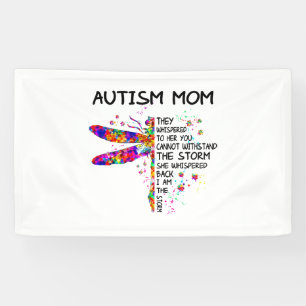 Autisme Awareness, Dragonfly Autism Mam Spandoek