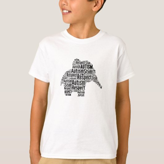 Autisme Awareness Elephant T-Shirt Children's (Voorkant)