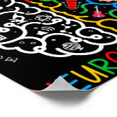 Autisme Awareness Embrace Neurodiversity ADHD Auti Poster (Hoek)