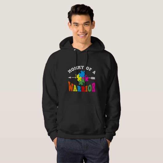 Autisme Awareness Essential Hoodie (Voorkant volledig)