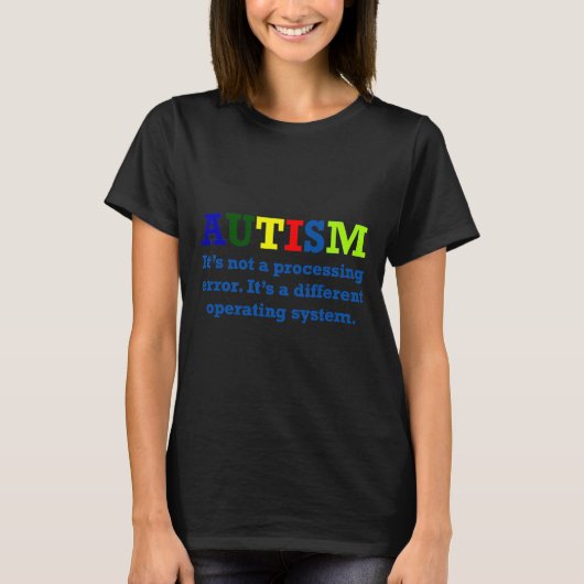 Autisme Awareness Essential T-shirt (Voorkant)