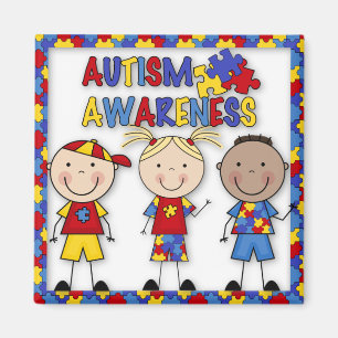 Autisme Awareness Fridge Magnet