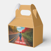 Autisme Awareness Gable Favor Box Bedankdoosjes (Achterkant)